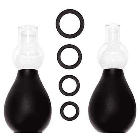 Ouch Nipple Erector Set Black Sex Toys At Adult Empire