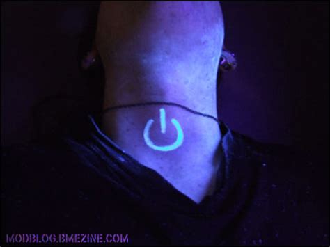 Glowing UV power light tattoo - BME: Tattoo, Piercing and Body Modification NewsBME: Tattoo ...