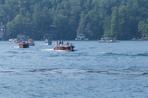 Feather Tales Llc 2013 Wooden Boat Parade At Lake Rabun