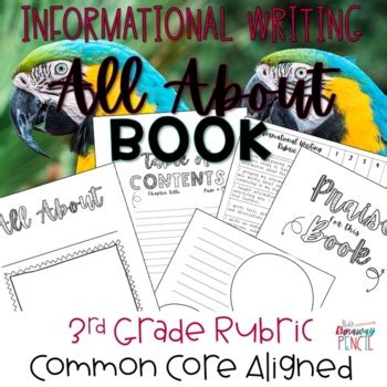 Informational Writing Book Template: All About... by The Runaway Pencil