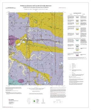 Surficial Geology of Calumet City Quadrangle, Cook County, Illinois and ...