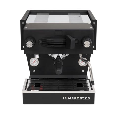 La Marzocco Linea Mini R Schwarz Caff Italia