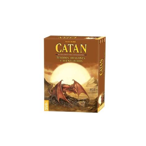 Catan Tesoros Dragones Y Aventureros Vulcania Juegos De Mesa