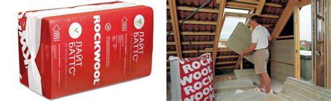 Каменная вата Rockwool: отзывы, технические характеристики и область ...