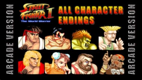 Street Fighter The World Warrior All Endings Special Credits