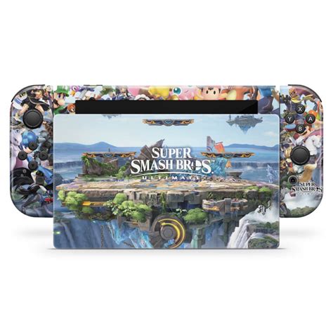 Skin Adesivo Nintendo Switch Super Smash Bros Ultimate Escorrega O