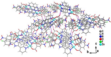 View Of The 3d Supramolecular Structure Of 1 Download Scientific Diagram