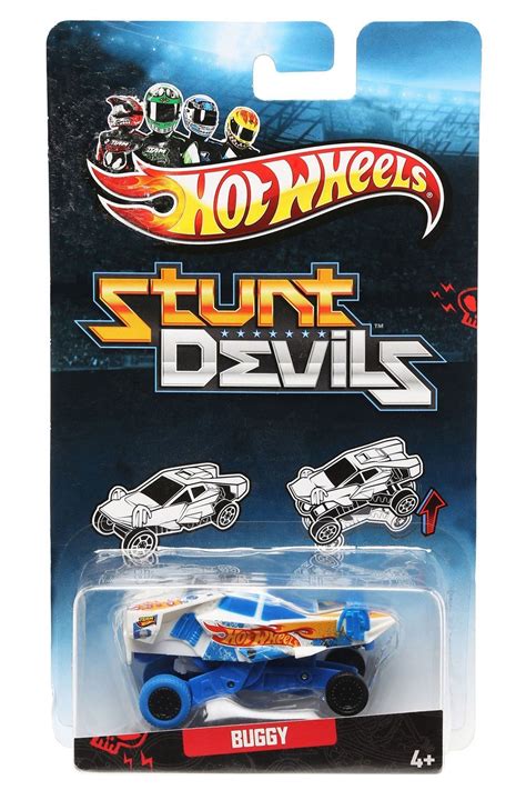 Hot Wheels X9621 Buggy véhicule cascadeurs Stunt Devils pas chers