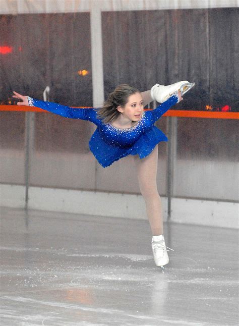 Figure Skaters To Offer Show Winter Ice Village Peninsula Daily News