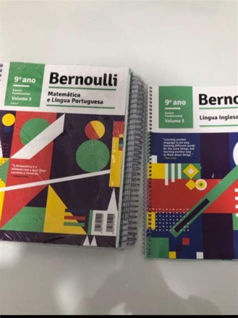 Livro Bernoulli Ano Livro Bernoulli Nunca Usado Enjoei