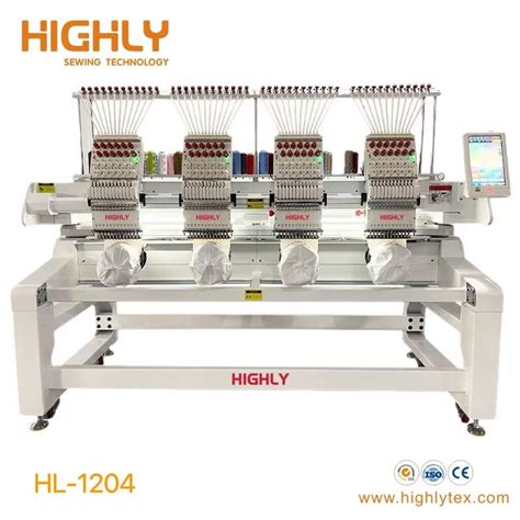 Highly Four Heads Needle Computer Garments Embroidery Sewing Machine