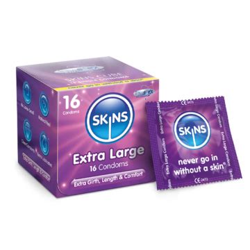 Skins Preservativi Extra Large Cube Pack Skins