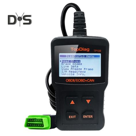 DYS Auto TP109 EOBD OBD2 Scanner Car Engine Fault Code Reader CAN