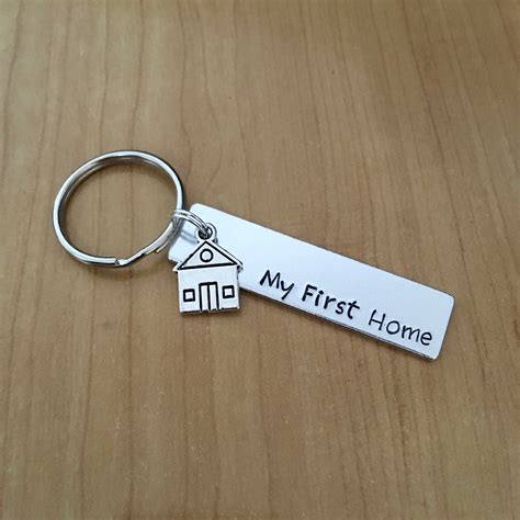 My First Home Housewarming T New Home T House Keys Etsy