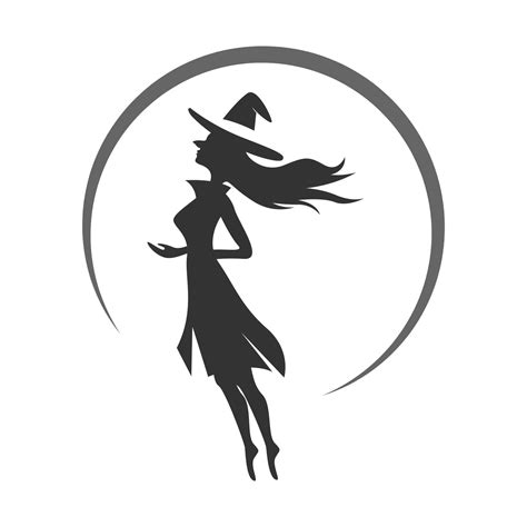 Witch, witch hat logo icon design 14919244 Vector Art at Vecteezy