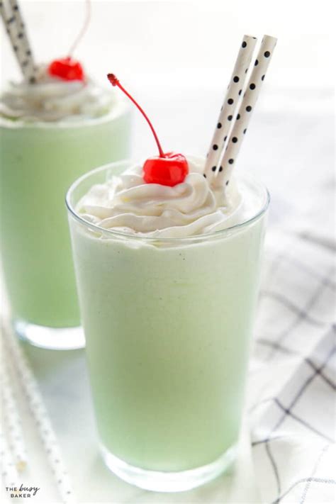 Shamrock Shake The Busy Baker