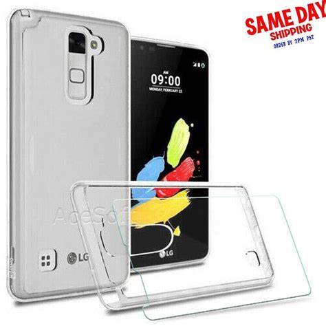 High Responsivity Screen Protector Wear Resisting Tpu Case For Lg Stylo