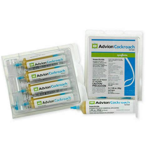 Advion Cockroach Gel Bait 5 packs (20 tubes) – Do Your Own Pest Control