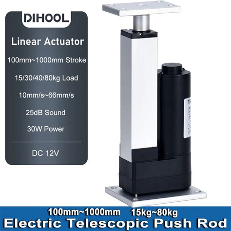 Линейный привод DIHOOL DHLA1300-A2 12В | AliExpress