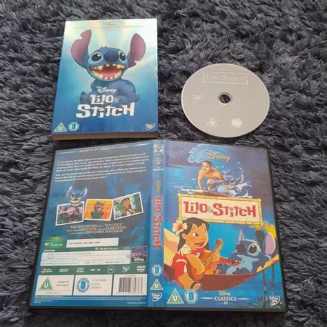 Walt Disney Lilo And Stitch Dvd With Special Edition Collectors O Ring