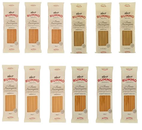 Testpaket Rummo Bucatini Spaghetti Linguine Hartweizengrieß Pasta