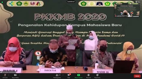 Pengenalan Kehidupan Kampus Bagi Mahasiswa Baru Ppkmb Program Studi