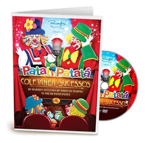 Dvd And Cd Patati Patatá Coletânea De Sucessos Frete Grátis