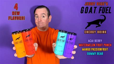 Goat Fuel Energy Drink Review 4 New Flavor Goat Fuel Energy Drinks Youtube