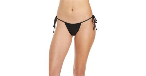 Frankies Bikinis Tia Ribbed String Bikini Bottom Compare Prices