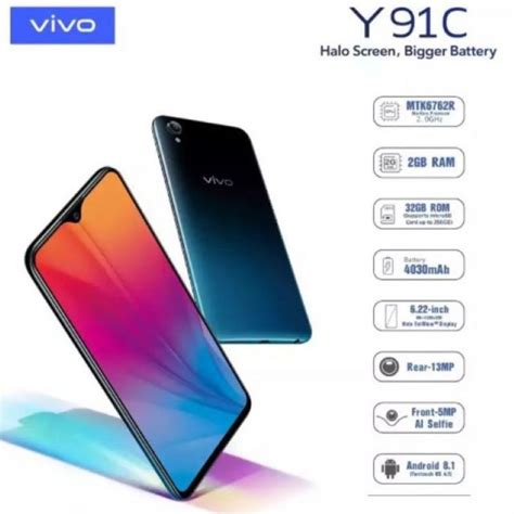 VIVO Y91C 2 32GB ไมลอคซม แถมเคส ukiuki26 ThaiPick