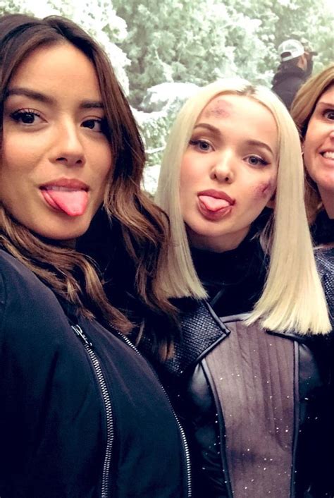 Chloe Bennet Dove Cameron Marvel Agents Of Shield Agents Of Shield