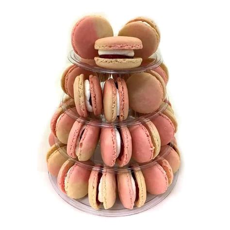 4 Tier Macaron Display Stand Round Macaron Tower Cake Stand Dessert