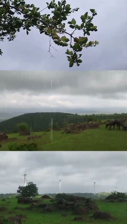 पावसाळ्यातील वातावरण 😍🌧️nature😍🌧️ Love Youtube