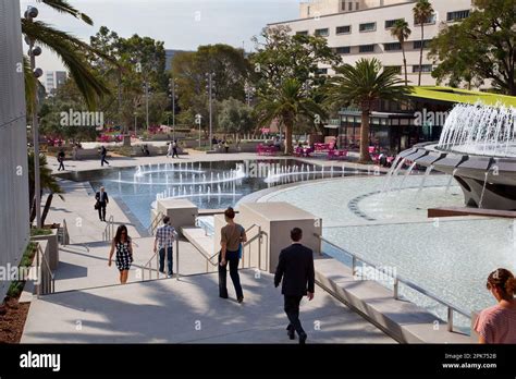 Gloria Molina Grand Park, downtown Los Angeles Stock Photo - Alamy