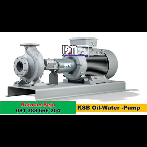 Jual Pompa Oli Ksb Etanorm Syt Oil Pump Ksb Etanorm Syt