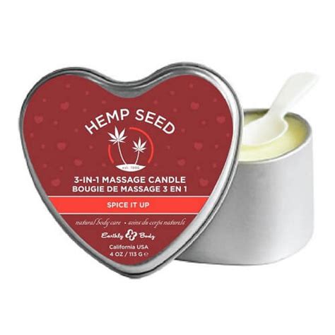 3 In 1 Massage Candle From Earthly Body Spice It Up