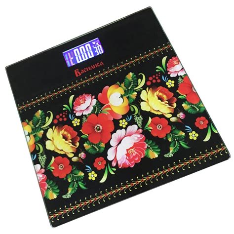 Напольные весы Василиса ВА-4004 Русские узоры Донецк