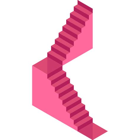 Stairs Roundicons Premium Isometric Icon