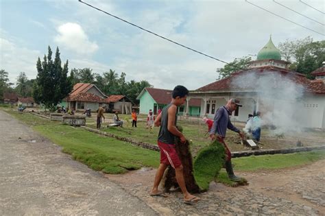 Menyambut Hut Ri Ke 77 Tahun 2022 Kepala Kampung Bersama Warga Kibang