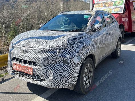 Heavily Revised Tata Nexon Suv Undergoes High Altitude Testing In