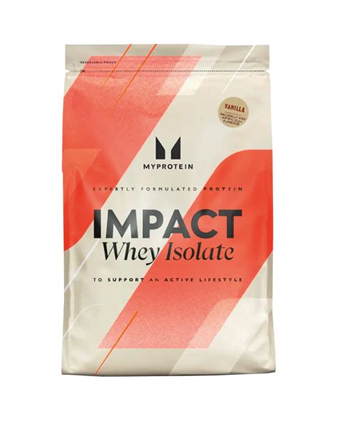 Ripley Prote Na Myprotein Impact Whey Isolate Kg Vainilla