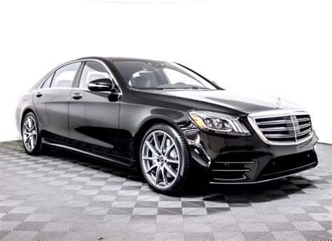 Mercedes Benz S Class S560 Black Manhattan Limousine Service