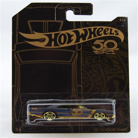 Hot Wheels 50 Yıl Siyah Altın Özel Seri Frn33