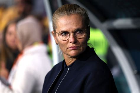 England boss Sarina Wiegman was scrutinised for Lauren James red card