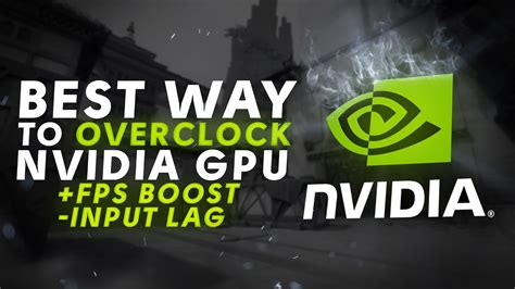 THE BEST WAY TO OVERCLOCK AN NVIDIA GPU 2022 YouTube