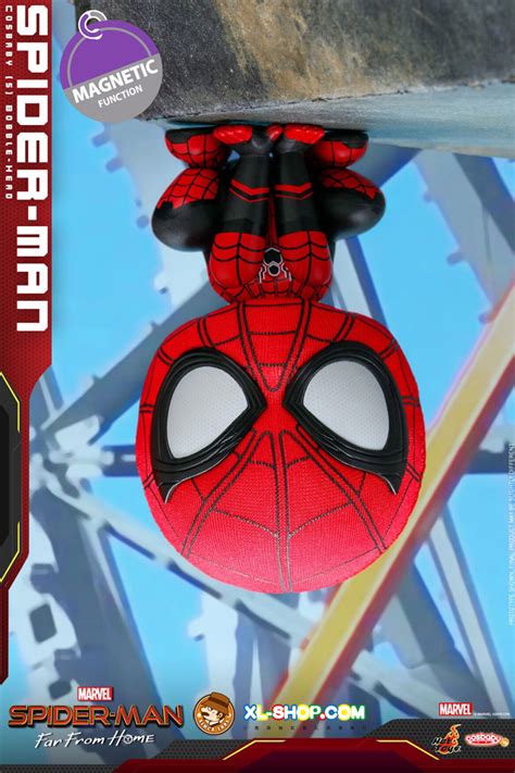 Hot Toys Spider Man Far From Home Cosb Spider Man Cosbaby S Bobble Head