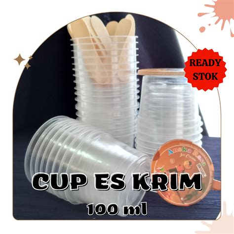 Jual Gelas Plastik Es Cream Ml Aneka Cup Es Krim Jual Cup