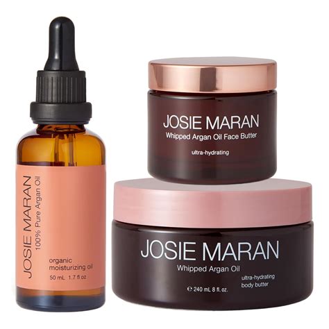 Amazon Josie Maran Head To Toe Hydration Kit Whipped Argan Oil