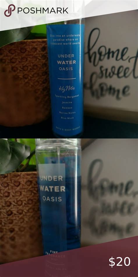 Bath And Body Works Underwater Oasis Fine Fragrance Mist Fluid Ounce