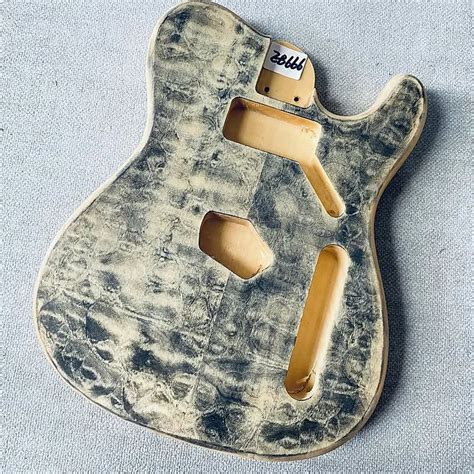 Telecaster Tele Style Alder Wood Guitar Body With Quilted Reverb UK